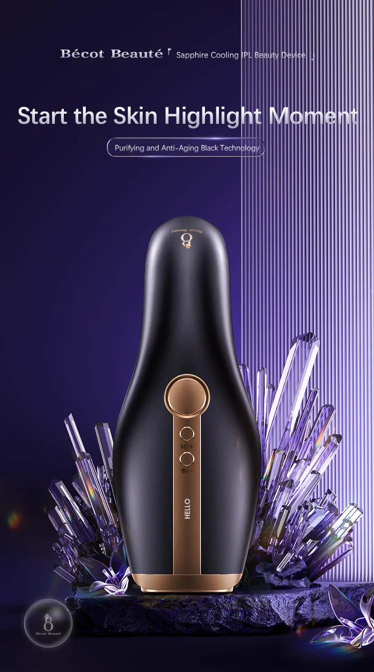 Trending Products From Paris 2023 New Arrivals Unlimited Flashes Home Use IPL Laser Hair Removal Machine for Women