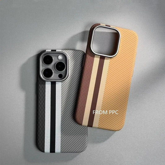 Carbon Fiber Magnetic Phone Case 16 Cover for iPhone 16 15 14 Pro Max Wireless Charge for MagSafe Shell Camera Ring Armor Funda
