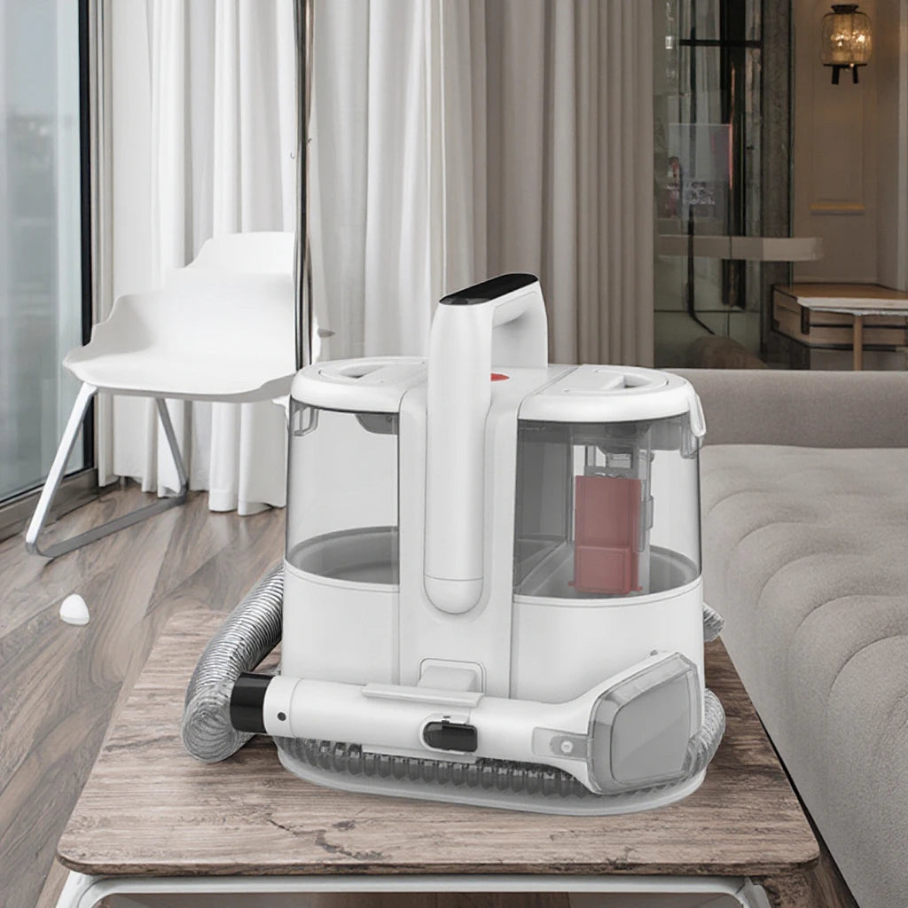 Portable Carpet Spot Cleaner for Tough Stains Pet Messes Odour Removal 400W 10Kpa Handheld Wet Dry Vacuum Cleaner