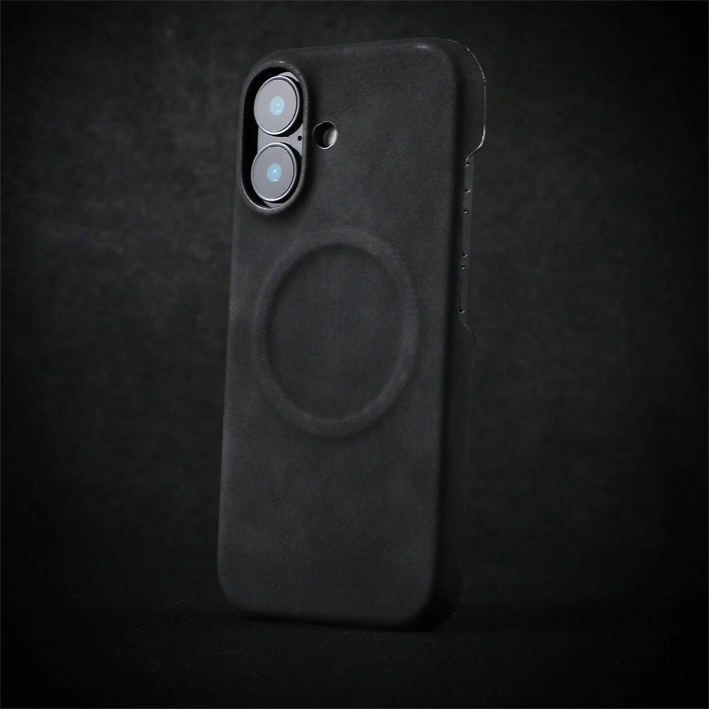 Luxury Skin Feel Sheepskin for Magsafe Phone Case for iPhone 16 Pro Max 15 14 13 12 Pro Max Plus Wireless Charging Leather Case