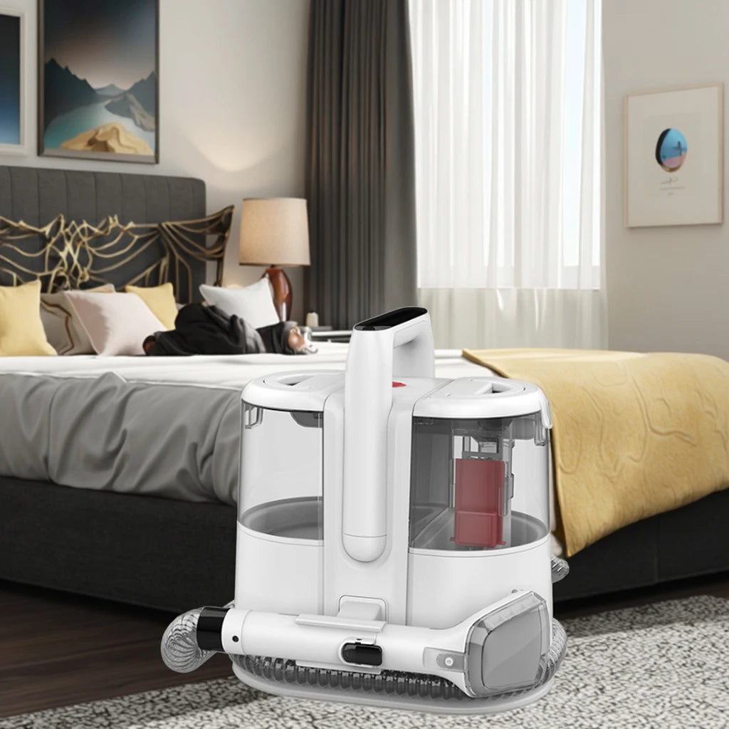 Portable Carpet Spot Cleaner for Tough Stains Pet Messes Odour Removal 400W 10Kpa Handheld Wet Dry Vacuum Cleaner