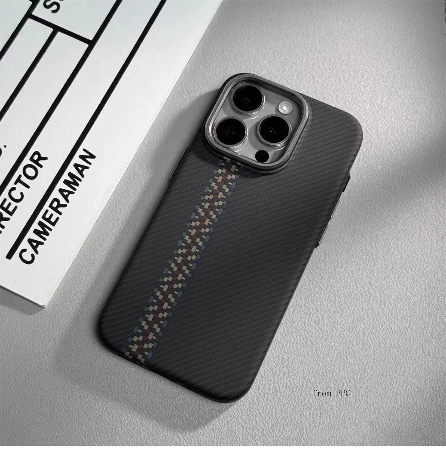 Carbon Fiber Magnetic Phone Case 16 Cover for iPhone 16 15 14 Pro Max Wireless Charge for MagSafe Shell Camera Ring Armor Funda