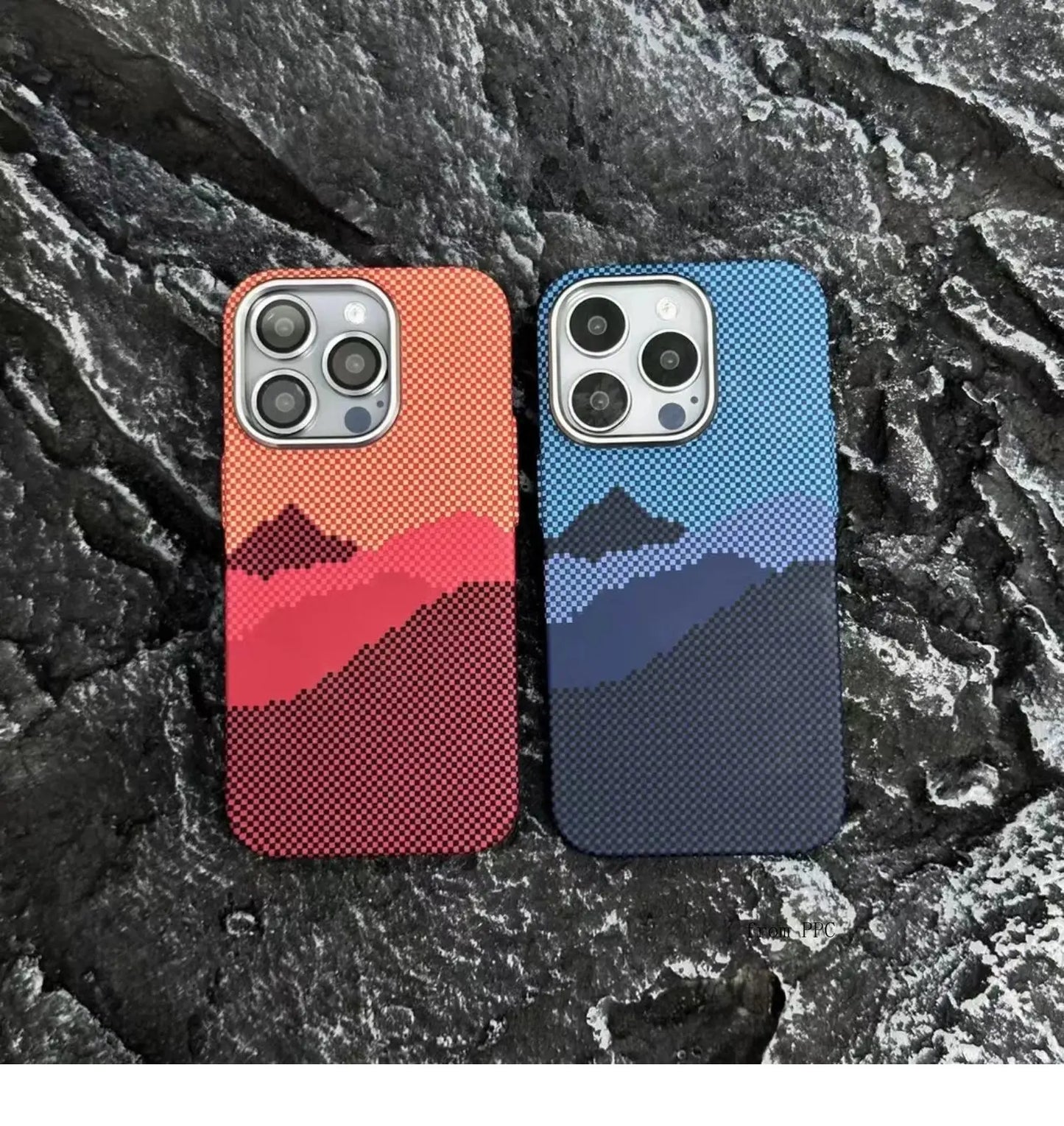 Carbon Fiber Magnetic Phone Case 16 Cover for iPhone 16 15 14 Pro Max Wireless Charge for MagSafe Shell Camera Ring Armor Funda
