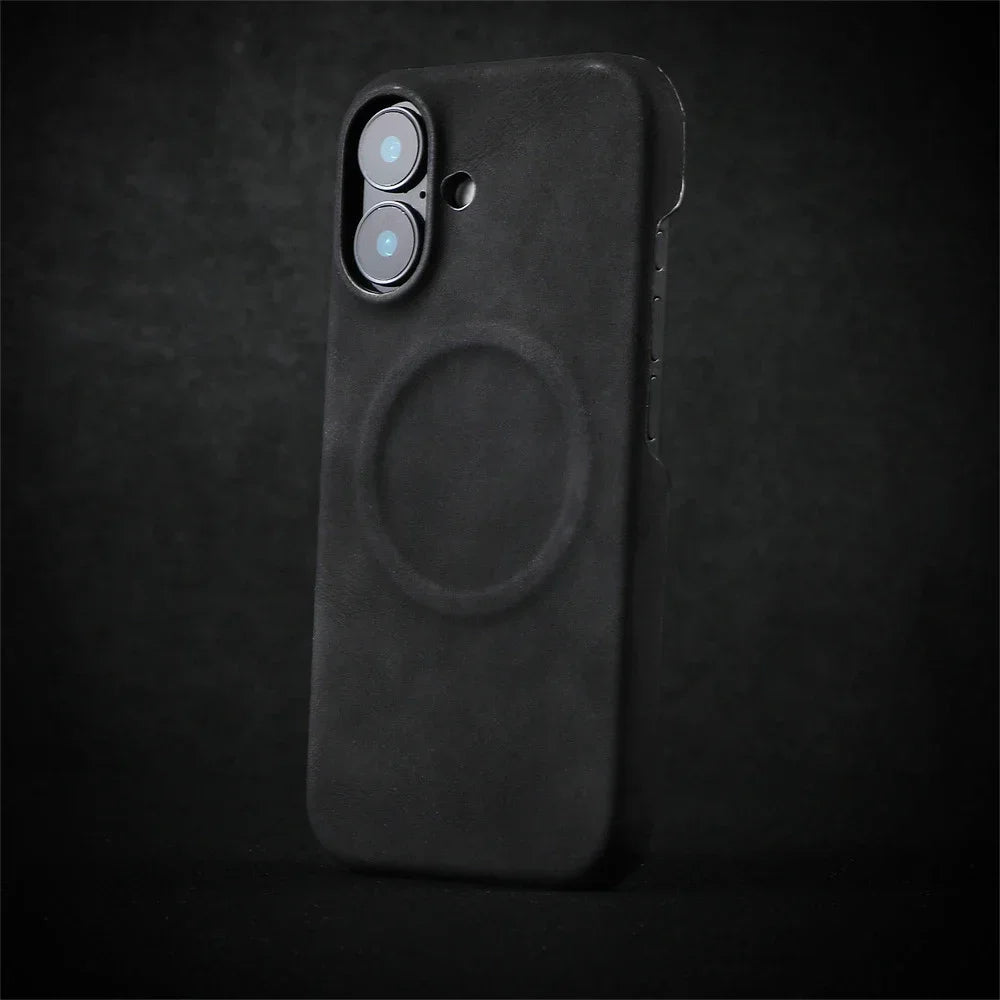 Luxury Skin Feel Sheepskin for Magsafe Phone Case for iPhone 16 Pro Max 15 14 13 12 Pro Max Plus Wireless Charging Leather Case