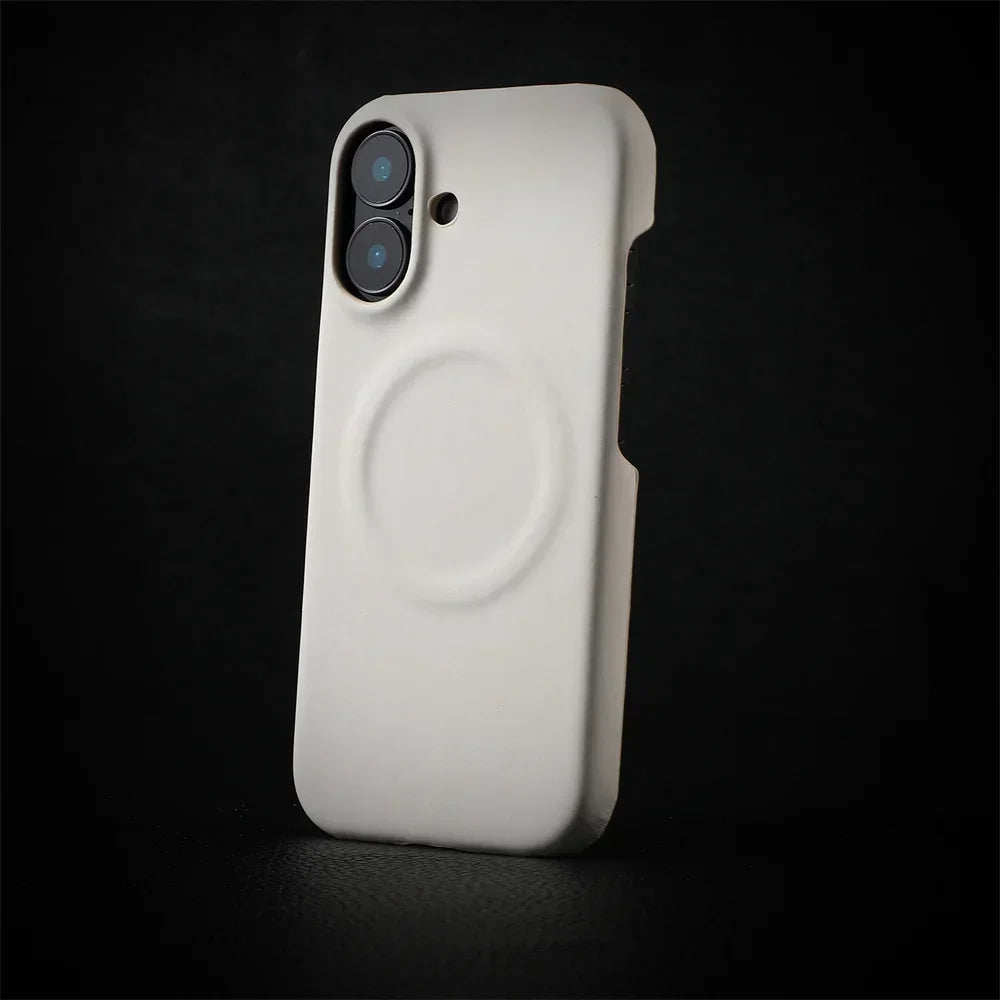 Luxury Skin Feel Sheepskin for Magsafe Phone Case for iPhone 16 Pro Max 15 14 13 12 Pro Max Plus Wireless Charging Leather Case