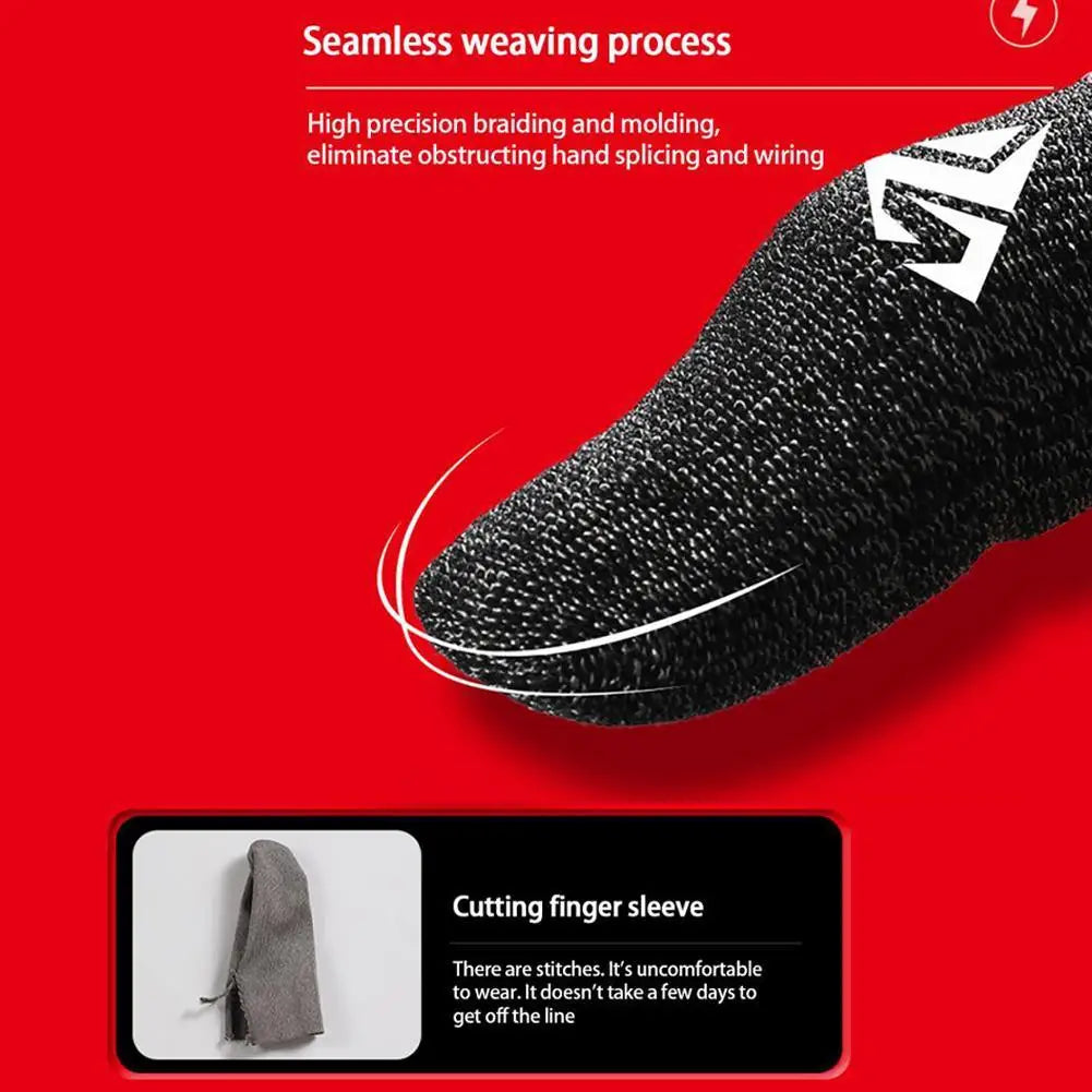 Gaming Finger Cots Anti Sweat Breathable Touchscreen for PUBG Mobile Games