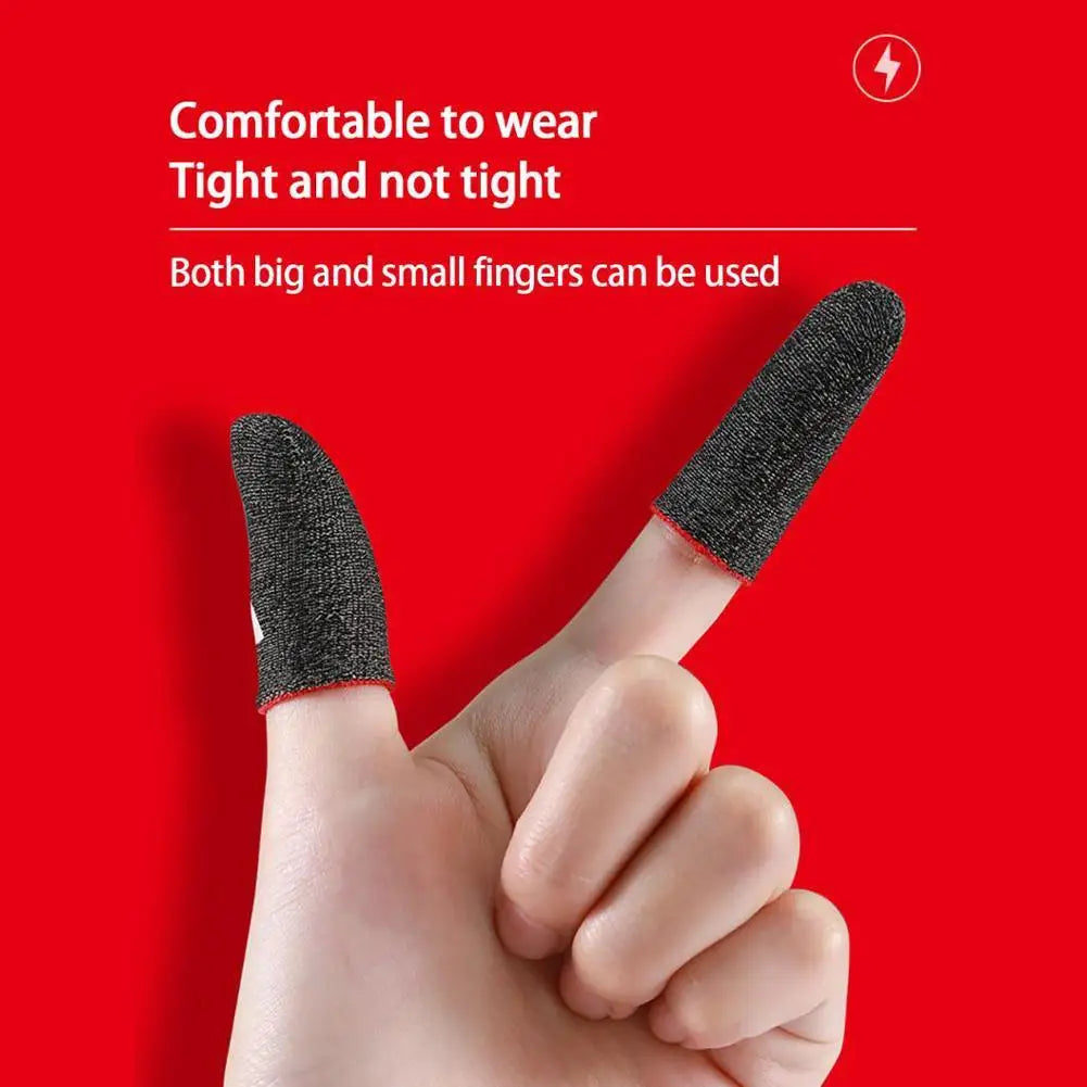 Gaming Finger Cots Anti Sweat Breathable Touchscreen for PUBG Mobile Games